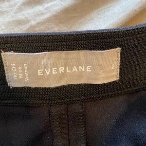 Everlane Side-Zip Black Pants | Size 2